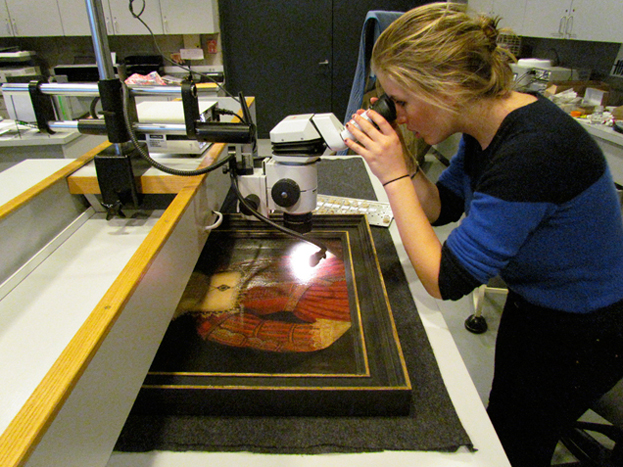 Microscope demonstration